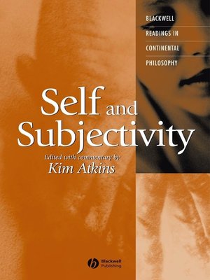 cover image of Self and Subjectivity